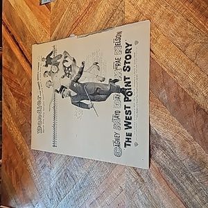 Vintage The West Point Story movie ad